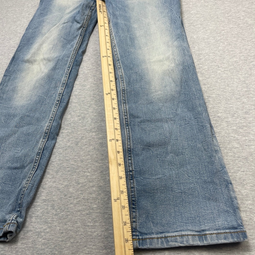 Cat & Jack Jeans Kids 14 Husky Straight Light Blue Stretch EUC - Picture 8 of 9